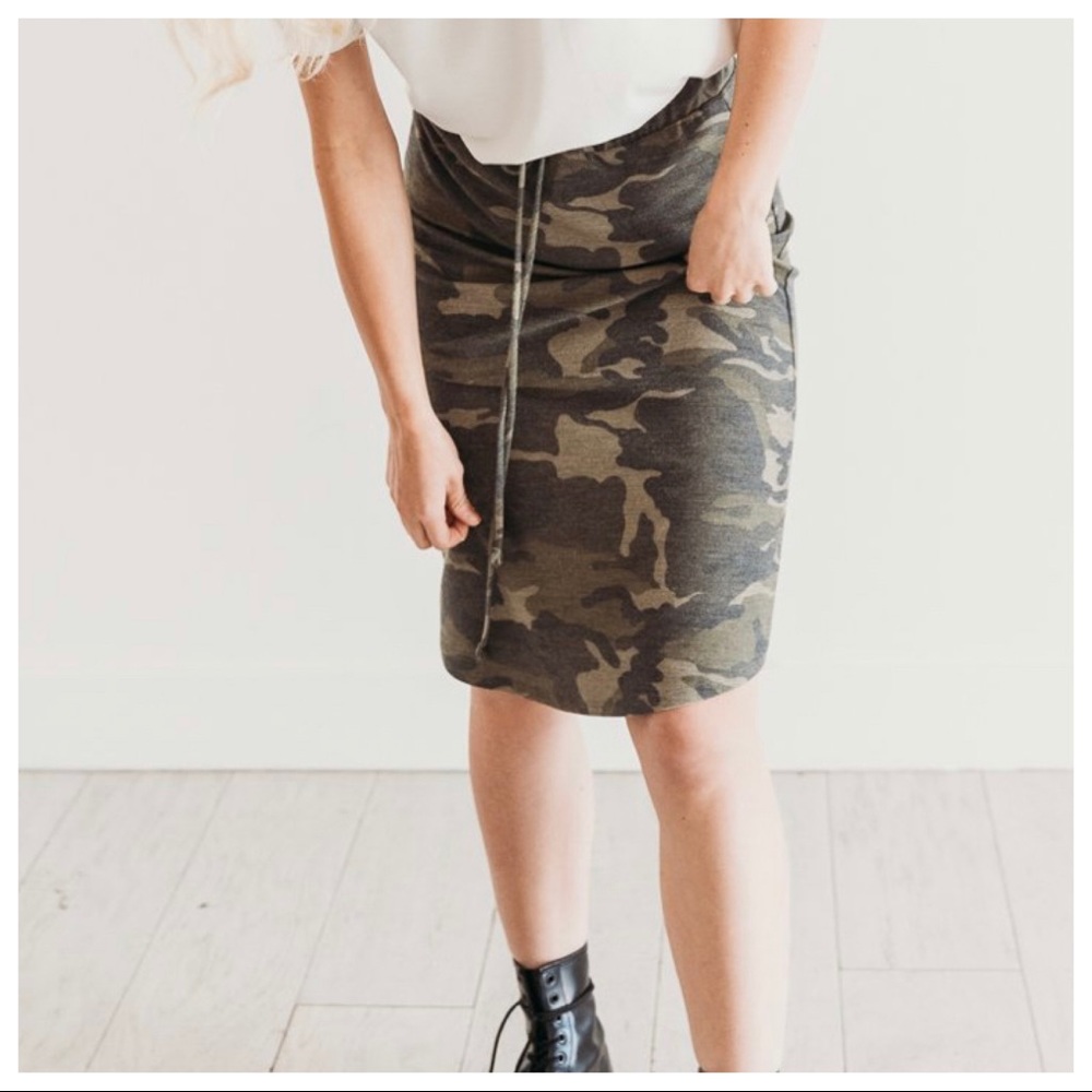 ✨LAST ONES✨Camouflage chic midi skirt - Picture 8 of 8